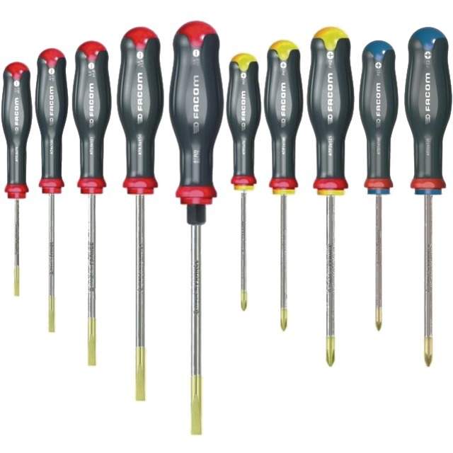 Tournevis Protwist 6 Fente 2 Phillips 2 Pozidriv JEU de 10 référence fournisseur 1911655
